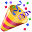 Konfeti emoji U+1F389