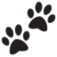 Pati emoji U+1F43E Pati emoji U+1F43E