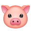 Domuz emoji U+1F437 Domuz emoji U+1F437