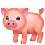 Domuz emoji U+1F416 Domuz emoji U+1F416