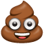 Göz ile diski emoji U+1F4A9 Göz ile diski emoji U+1F4A9