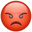 Kızan emoji Whatsapp U+1F621 Kızan emoji Whatsapp U+1F621
