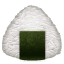 Pilav topu emoji U+1F359 Pilav topu emoji U+1F359