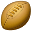 Rugby emoji U+1F3C9 Rugby emoji U+1F3C9