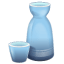 Sake şarap sürahisi ve kabı U+1F376 Sake şarap sürahisi ve kabı U+1F376