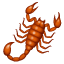 Akrep emoji U+1F982 Akrep emoji U+1F982