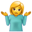 Silkiyor emoji U+1F937 Silkiyor emoji U+1F937