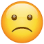 Tutulmuş emoji U+1F641 Tutulmuş emoji U+1F641