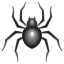 Örümcek emoji U+1F577 Örümcek emoji U+1F577
