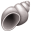 Midye emoji U+1F41A Midye emoji U+1F41A