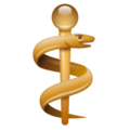Asklepios personel emojisi U+2695 ️U+FE0F Asklepios personel emojisi U+2695 ️U+FE0F