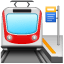 Gar emoji U+1F689 Gar emoji U+1F689