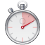 Kronometre emoji U+23F1 Kronometre emoji U+23F1