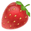 Çilek emoji U+1F353 Çilek emoji U+1F353