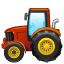 Traktör emoji U+1F69C Traktör emoji U+1F69C