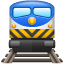 Tren ön görüntüsü U+1F686 Tren ön görüntüsü U+1F686