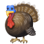 Hindi emoji U+1F983 Hindi emoji U+1F983