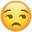 Hoşnutsuz emoji U+1F612 Hoşnutsuz emoji U+1F612