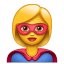 Süper kahraman Emoji U+1F9B8 U+2640 Süper kahraman Emoji U+1F9B8 U+2640
