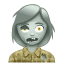 Zombi Emoji U+1F9DF Zombi Emoji U+1F9DF